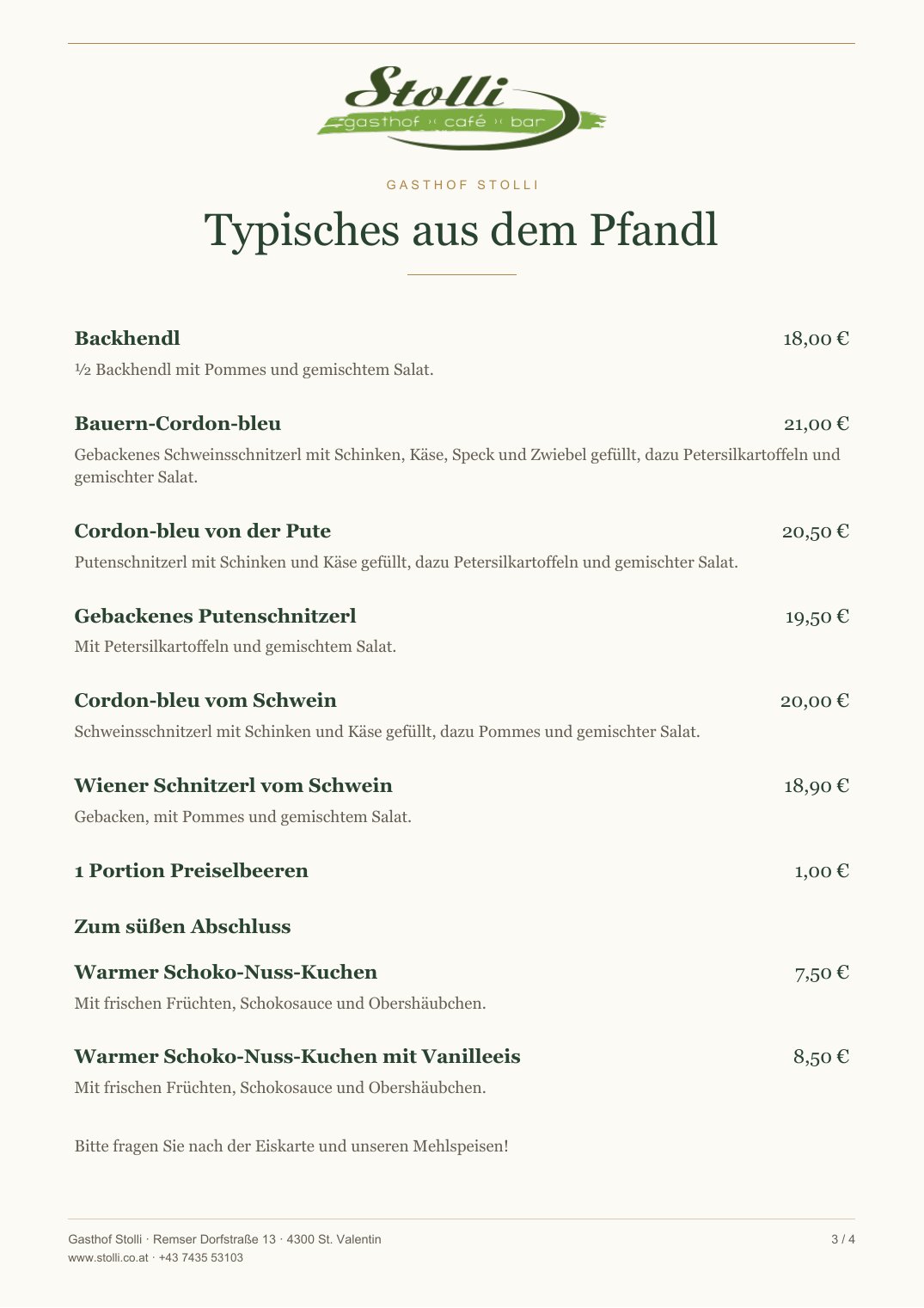 Standardkarte · Seite 3 von 4